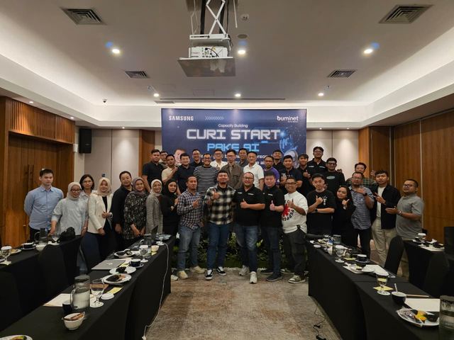 Dokumentasi pelatihan di Samsung